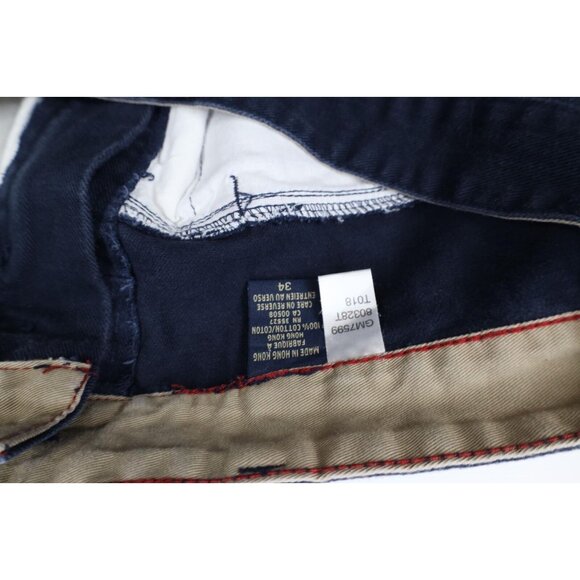 Vintage 90s Marithe Francois Girbaud Mens 34x33 Spell Out Baggy Fit Denim Jeans - Picture 9 of 16